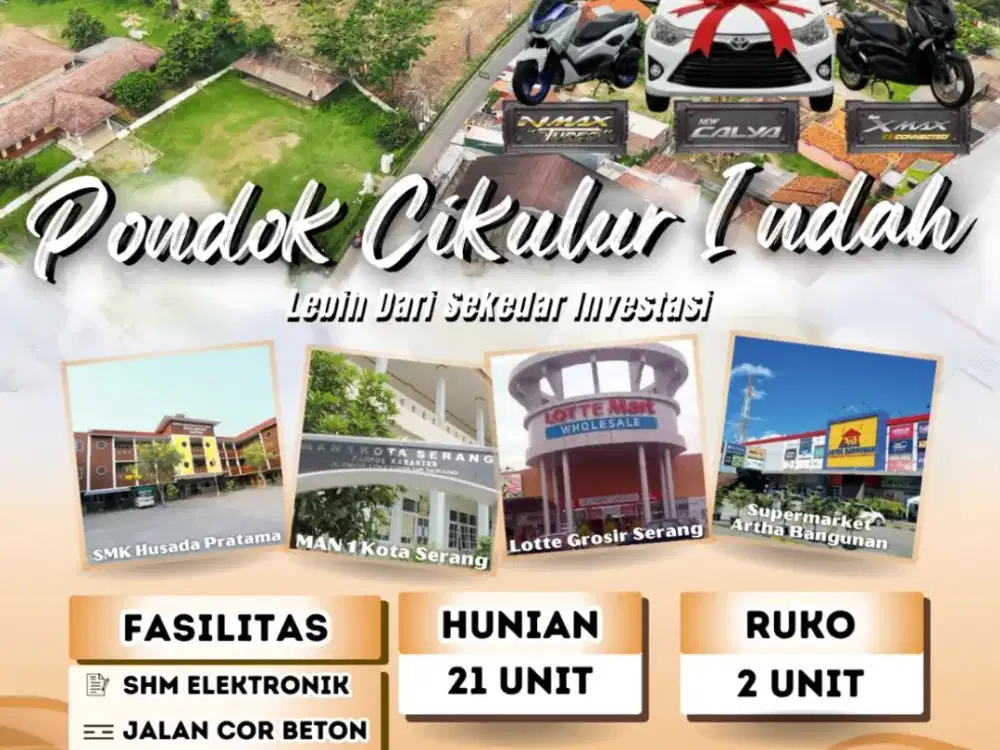 KAVLING PONDOK CIKULUR INDAH