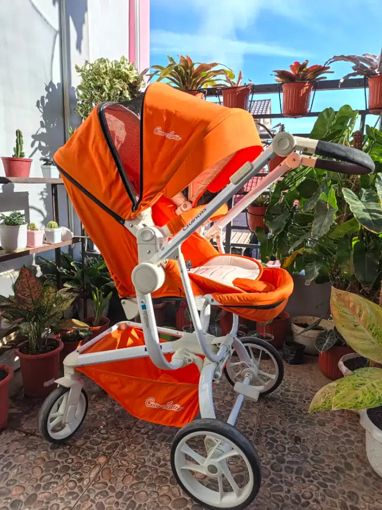 Preloved Stroller Cocolatte Quintas BNS Series – Kondisi Terawat