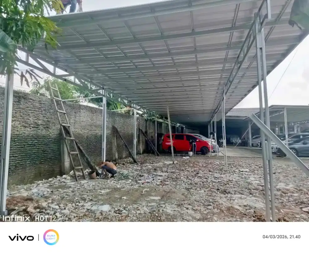 Kanopi dan garasi baja ringan