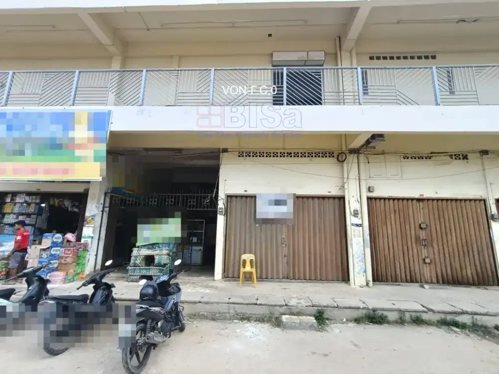 Ruko/Kios Bengkong Shopping Center – Terhubung Langsung ke Pasar