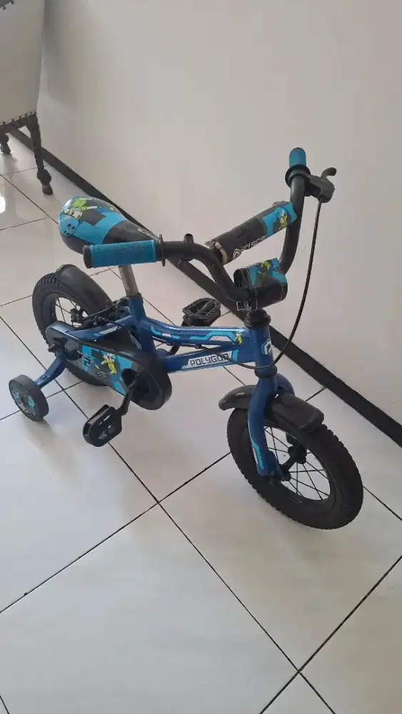 SEPEDA ANAK 12 POLYGON RASCAL BLUE
