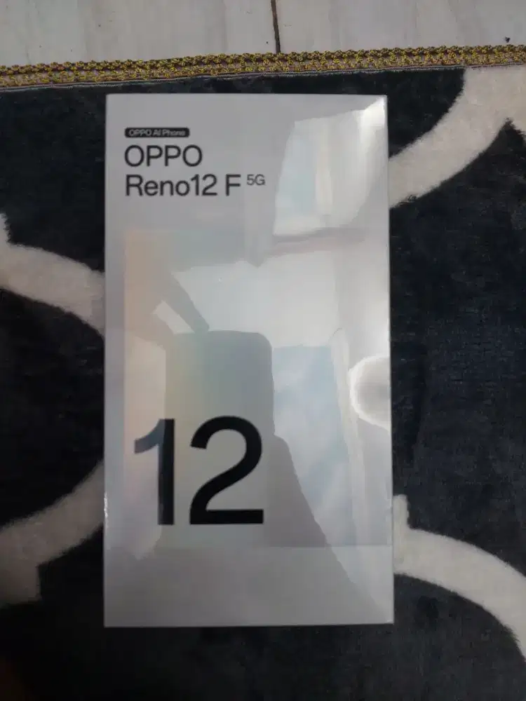 Oppo Reno 12F 5G 12/512gb baru segel