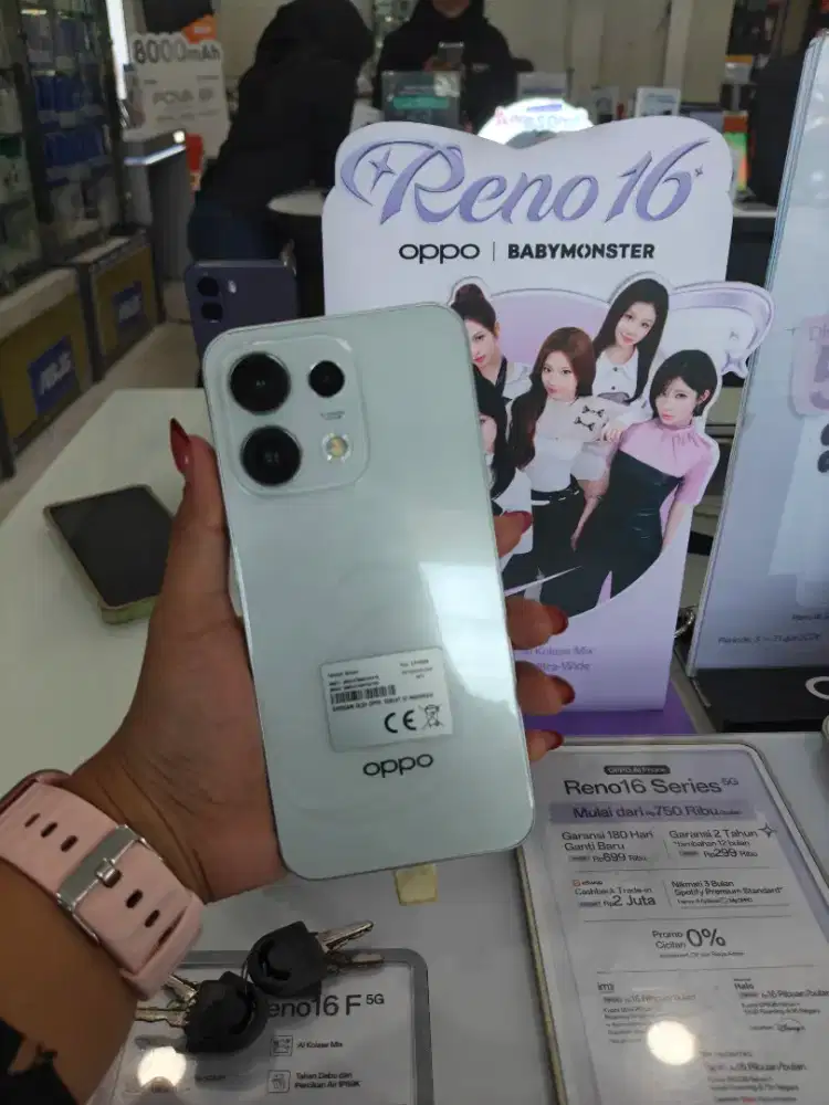 OPPO RENO 16F SERIES BISA CICILAN KREDIT DISKON 5%