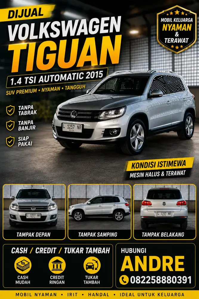Volkswagen VW Tiguan 1.4 TSi Automatic 2014