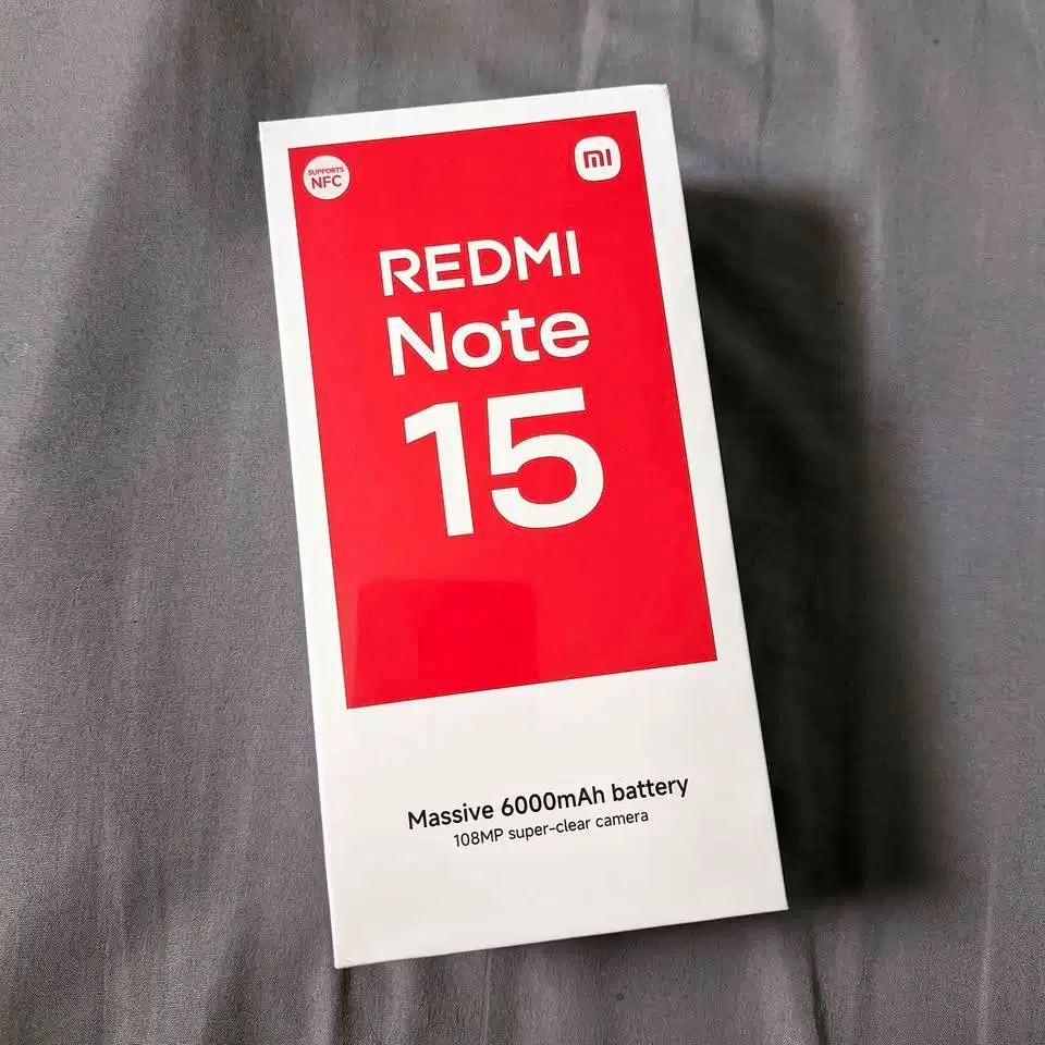 REDMI NOTE 15 6/128 TERMURAH