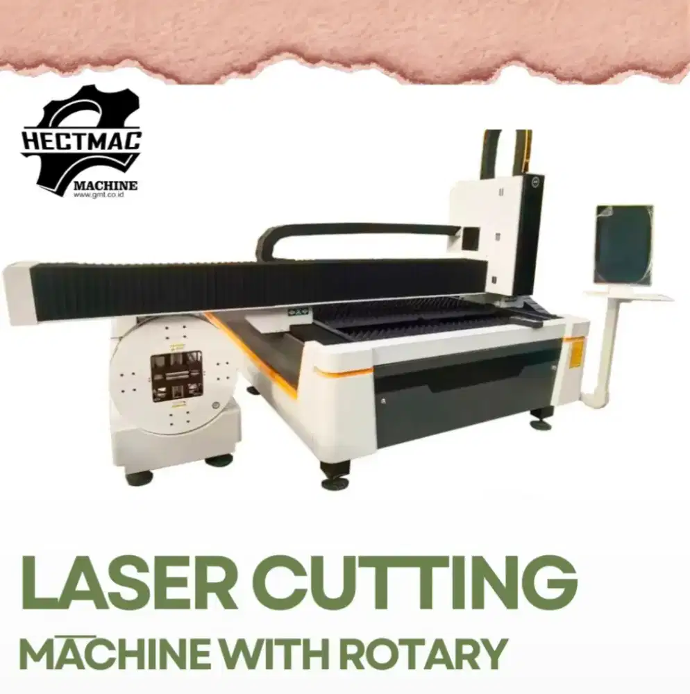Hectmac laser cutting with rotary