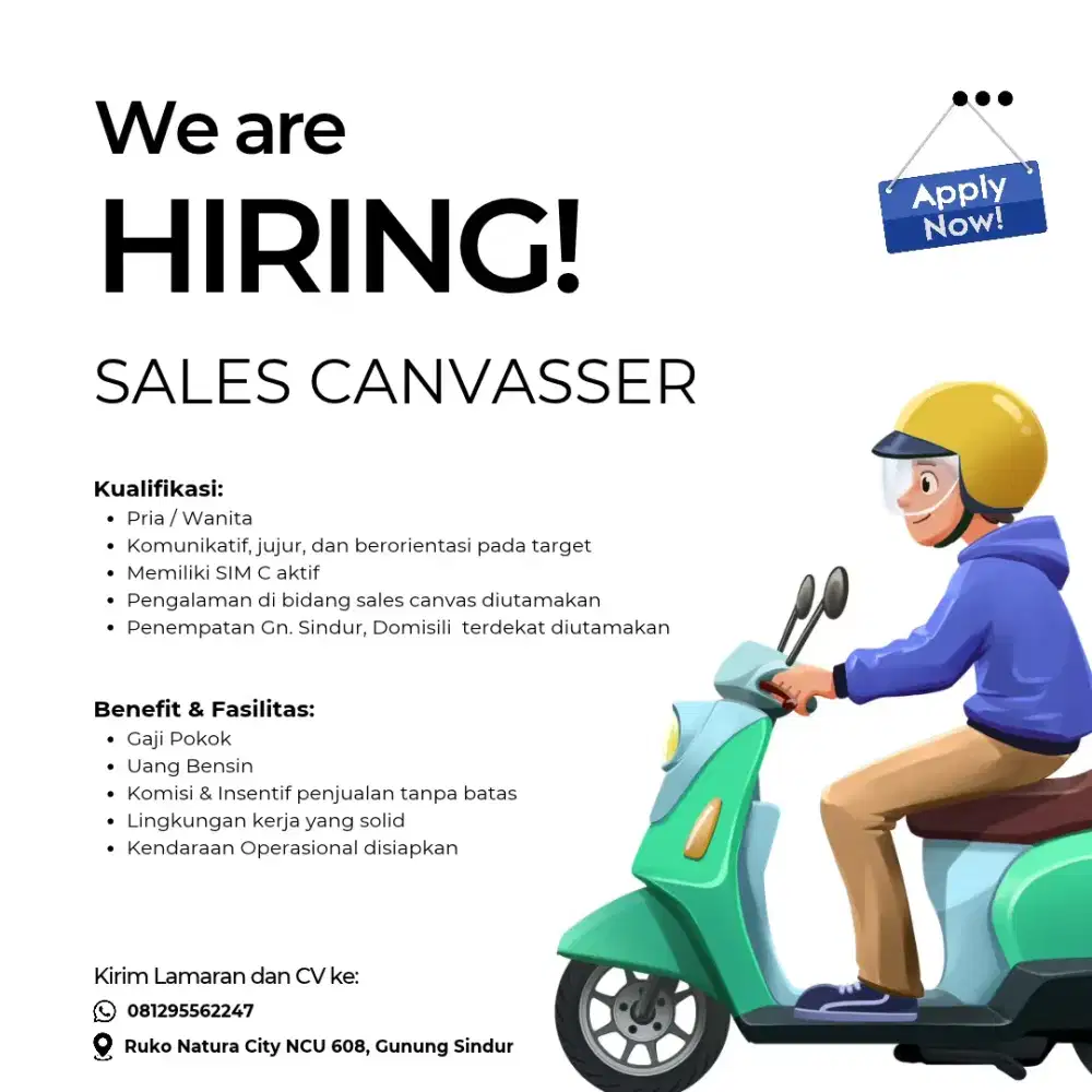 Sales Canvasser