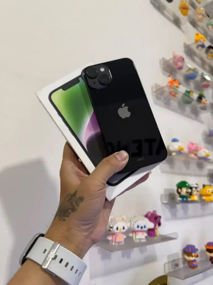 iphone 14 128 ibox BH 94% GARANSI ON
