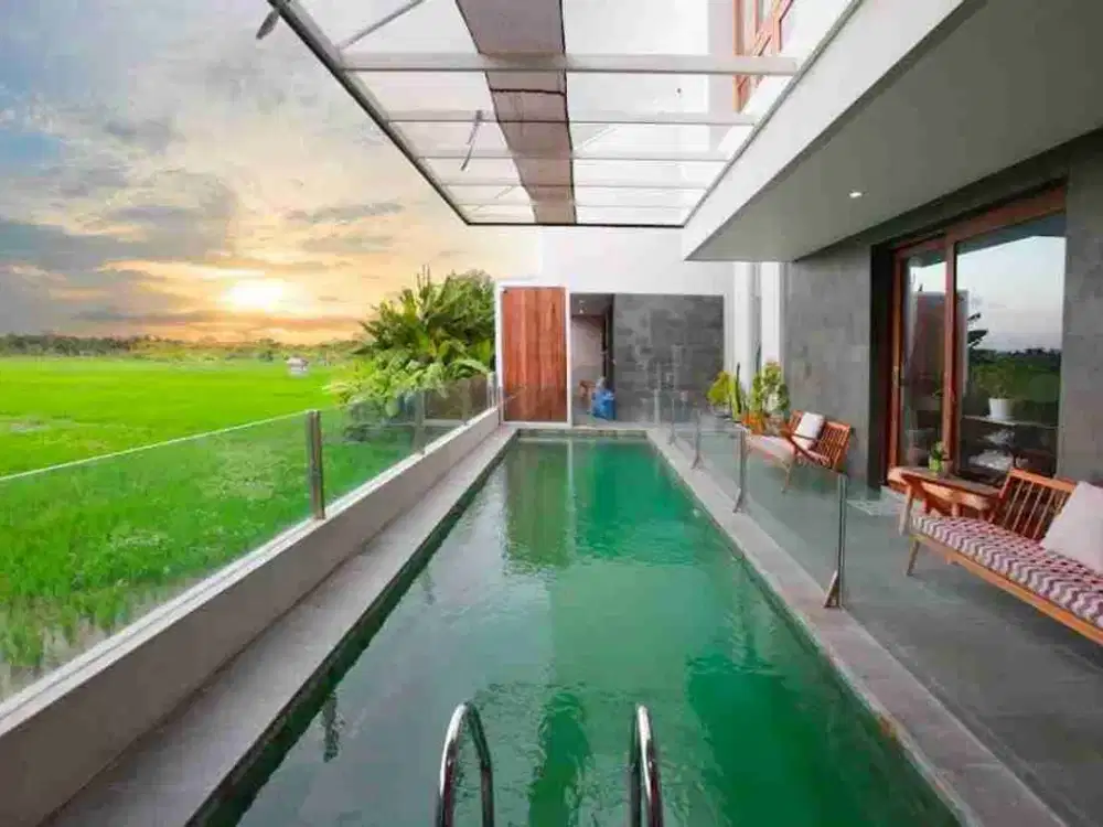 Premium location seminyak luxury villa 8 bedroom Fully furnished 3 are SHM