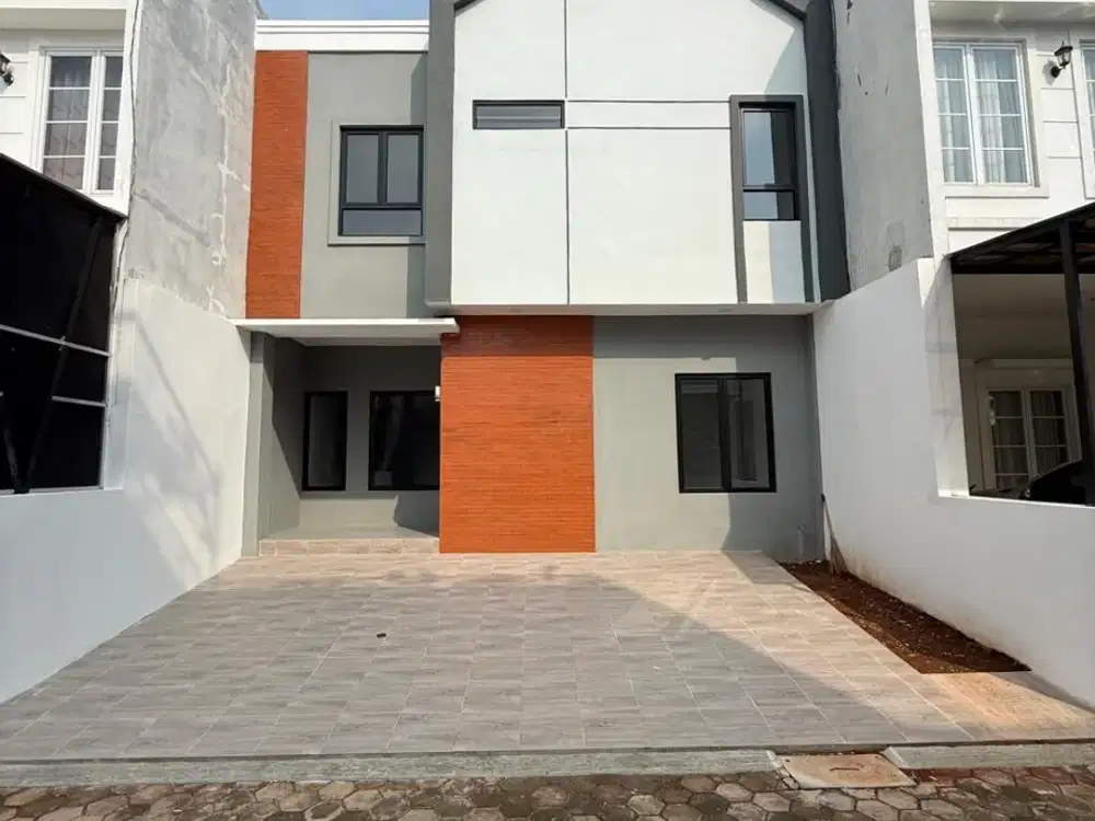 RUMAH BARU DALAM CLUSTER STRATEGIS DEKAT MALL di CINERE DEPOK