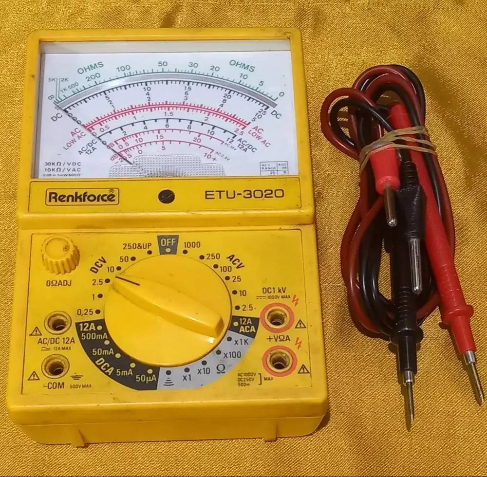 Alat Ukur Analog O8I3IO755OOO Multitester Korea,normal,bagus,murah,NET