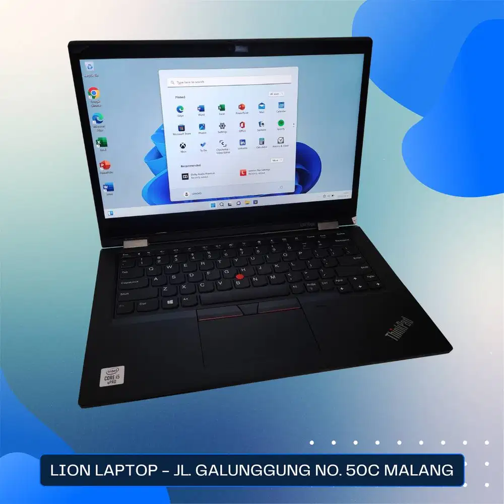 RAM 16GB Core i5 Gen10 Flip 360° SSD 256GB Lenovo Thinkpad YOGA L13 [2