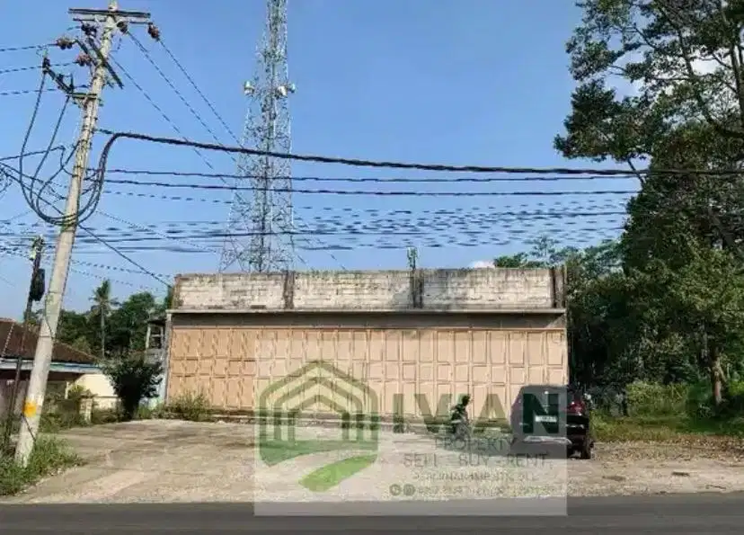 Tanah + Bangunan Hadap Jalan Raya Kabupaten