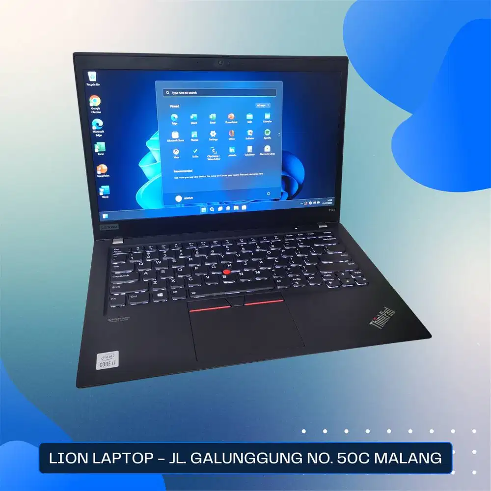 RAM 16GB Core i7 Gen 10 Slim SSD 256GB Lenovo Thinkpad T14S [26|08]