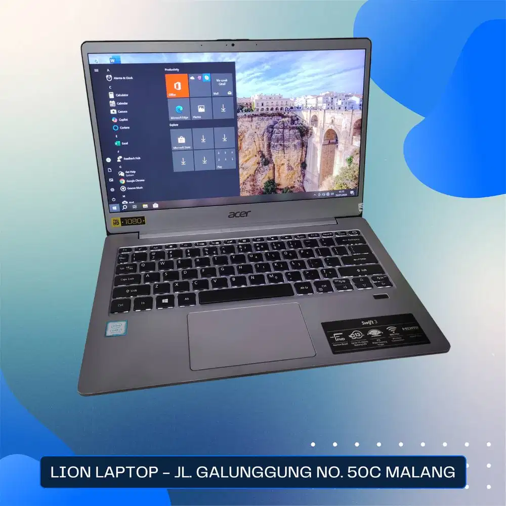 Super Slim Core i5 Gen 8 8/25 Acer Swift 3 SF313-51 [26|08]