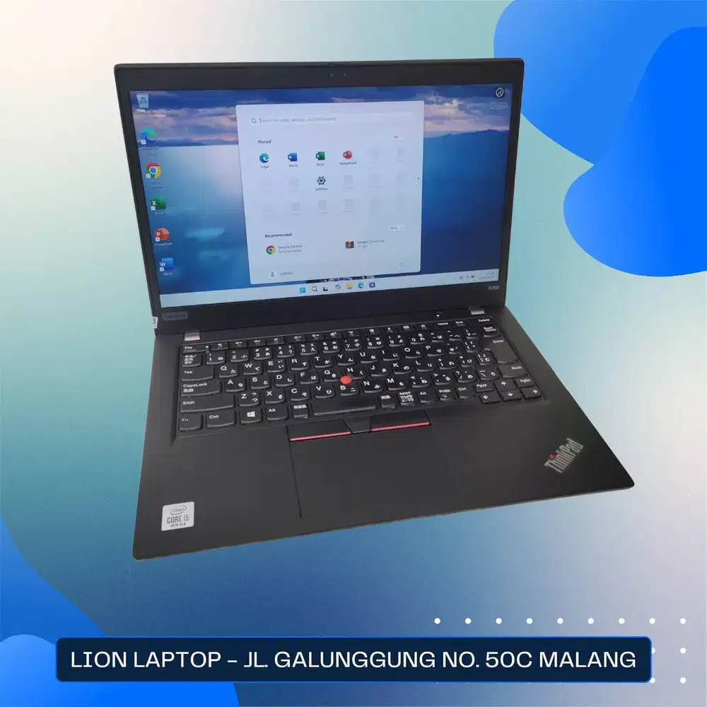 i5 GEN 10 Murah RAM 8GB Lenovo Thinkpad X390 [26|08]
