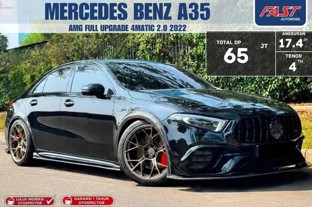 DP 65JT MERCEDES BENZ A35 AMG FULL UPGRADE 4MATIC 2022 LOW KM.18RB