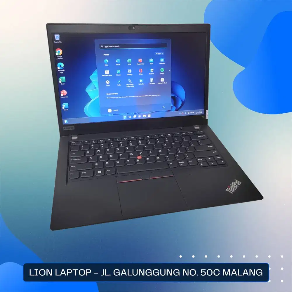 RAM 16GB Core i5 Gen 10 SSD 256GB Lenovo Thinkpad T14 gen 1 [26|08]