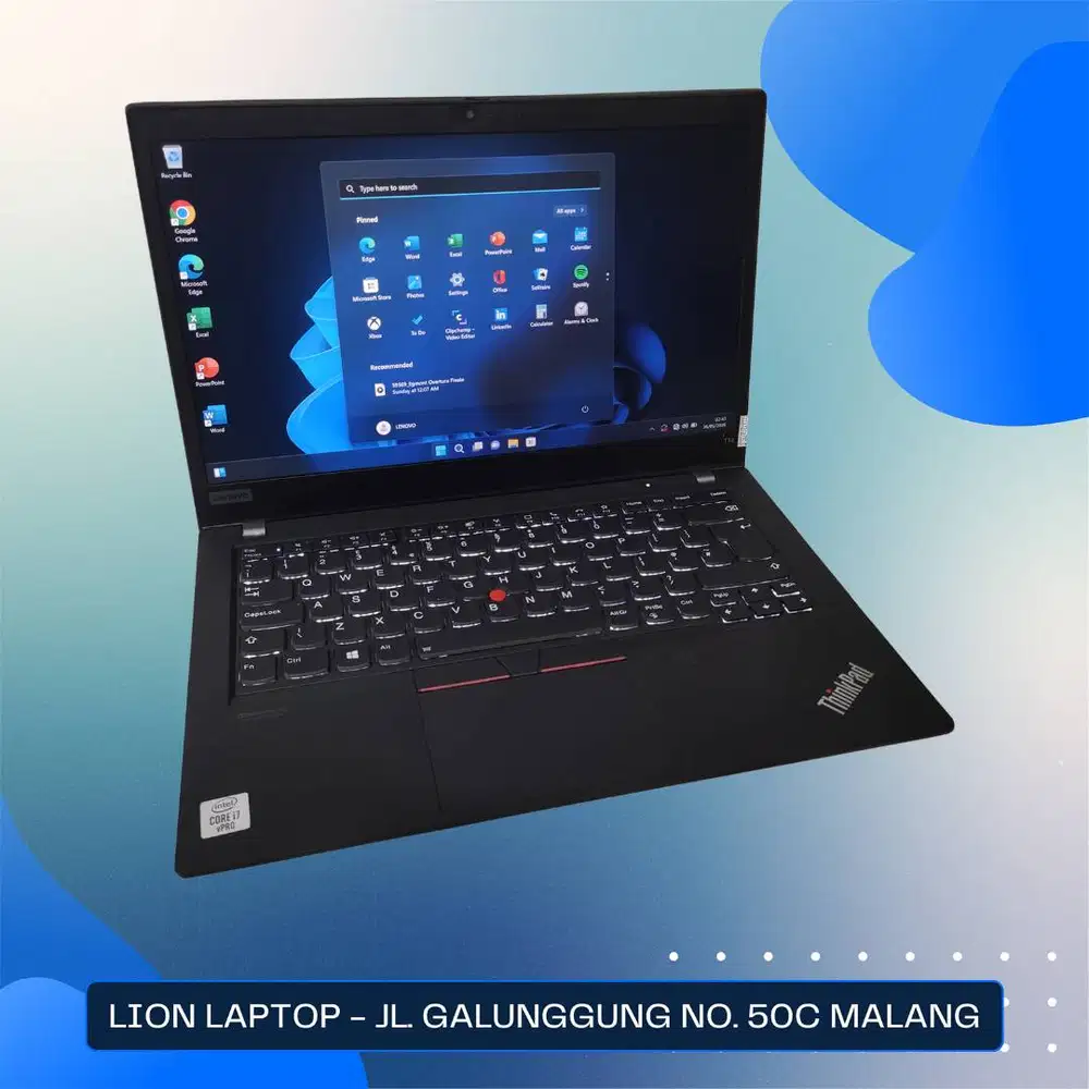 RAM 16GB i7 Gen 10 SSD 256GB Lenovo Thinkpad T14 gen 1 [26|08]