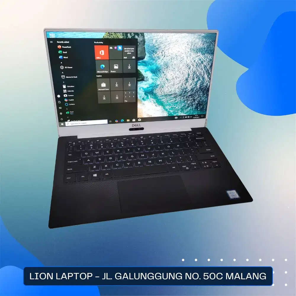 Slim & Ringan Core i5 RAM 8 SSD 256 DELL XPS 13 9370 [26|08]