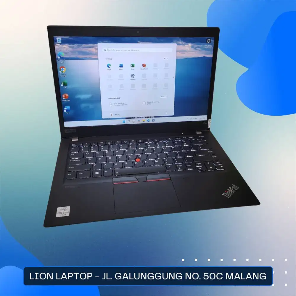 RAM 16GB Slim Core i5 Gen 10 SSD 256GB Lenovo Thinkpad T14s [26|08]