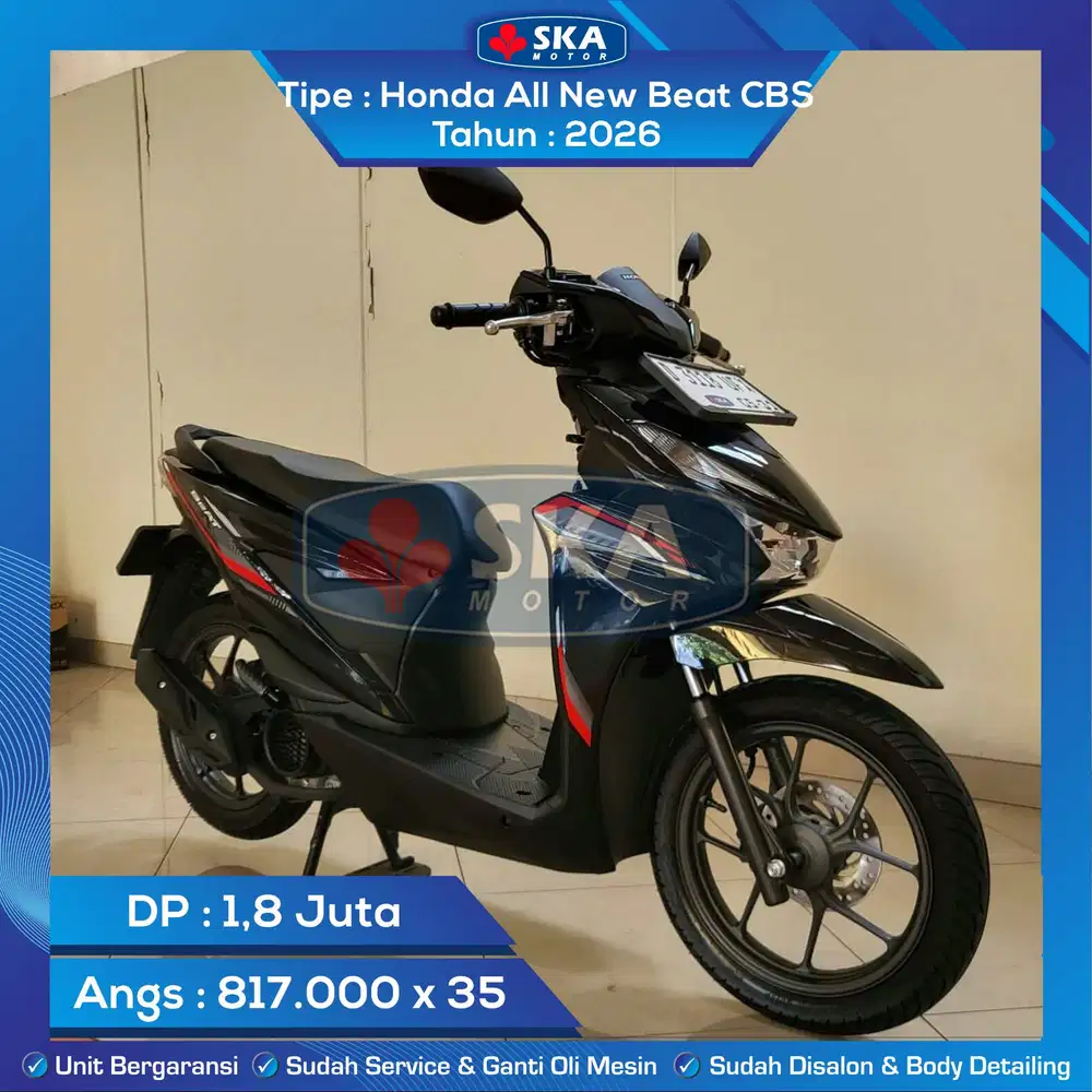 KM 490 Honda All New Beat CBS Tahun 2026