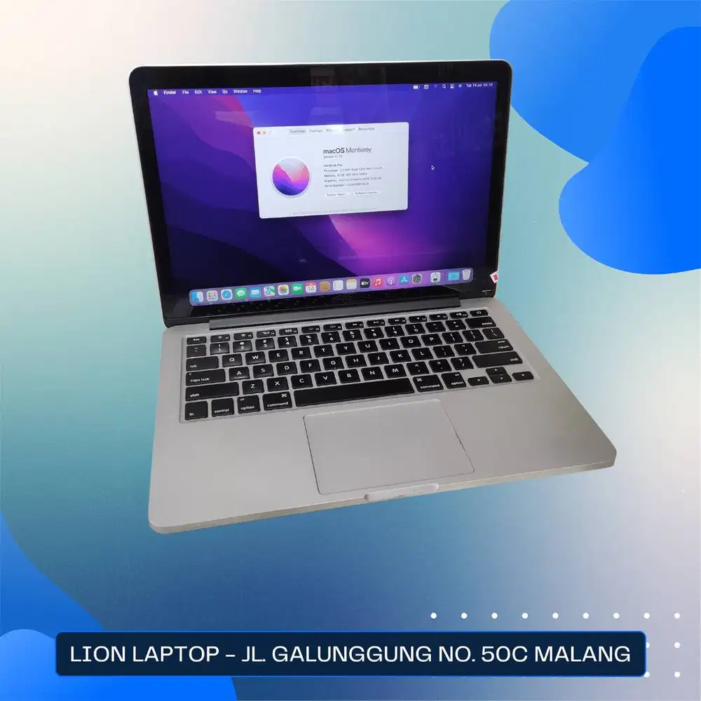 Macbook Pro Retina Core i5 Late 2013 Mulus [26|08]