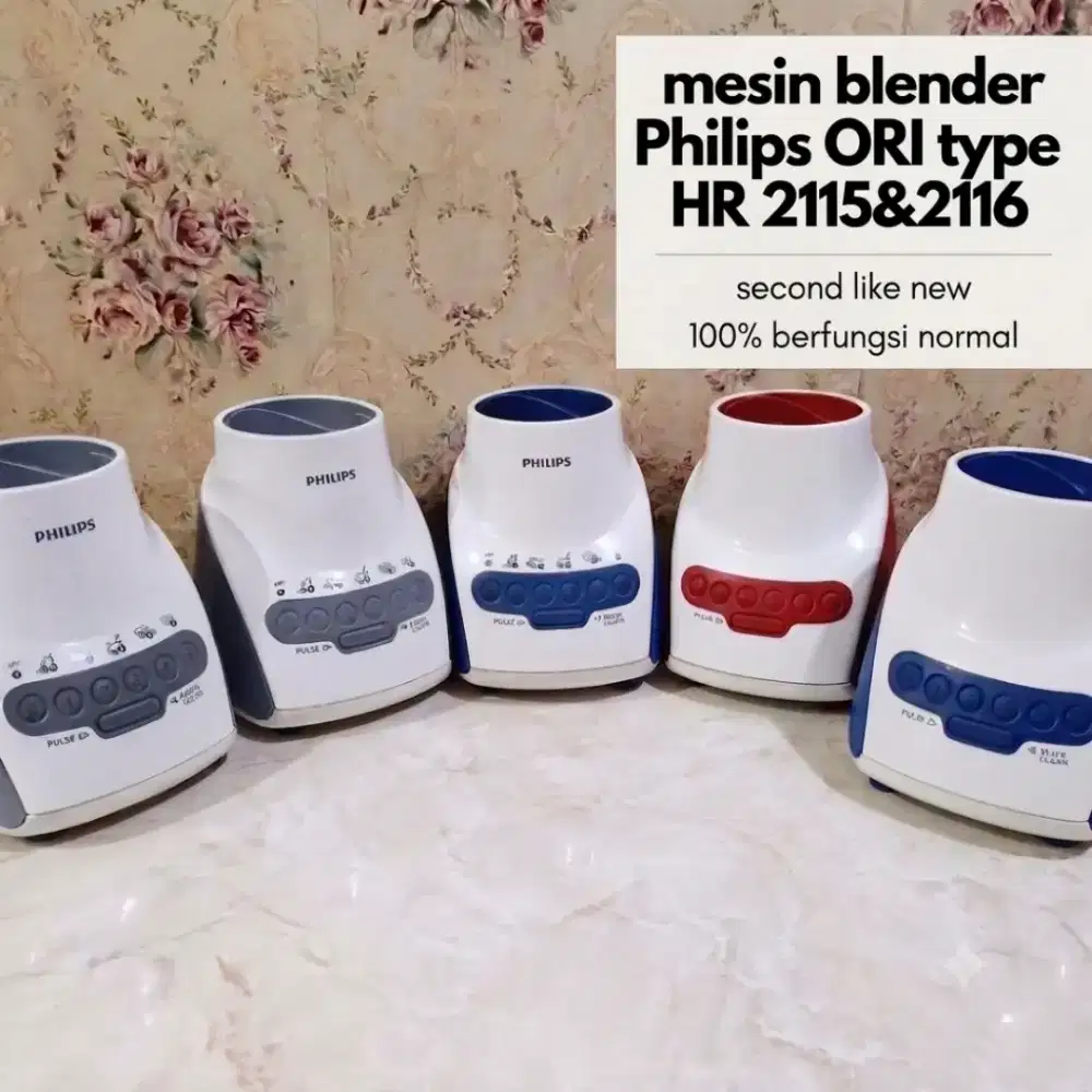 Mesin blender Philips 100% Normal.
