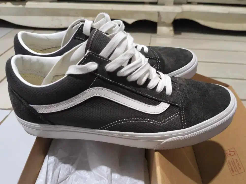Vans Old Skool Woven Faded Black Original