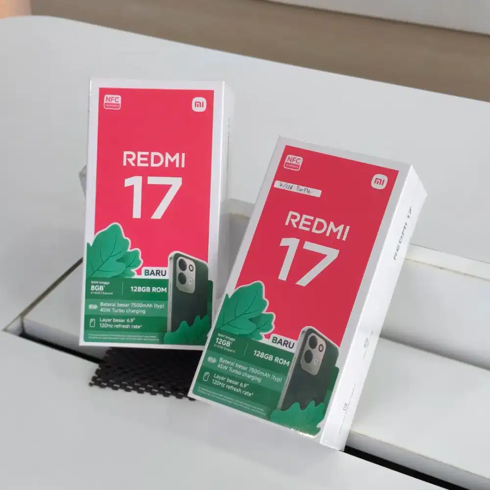 Redmi 17 Terbaru Melayani Cash, Kredit & Tukar Tambah (CodFreeOngkir)