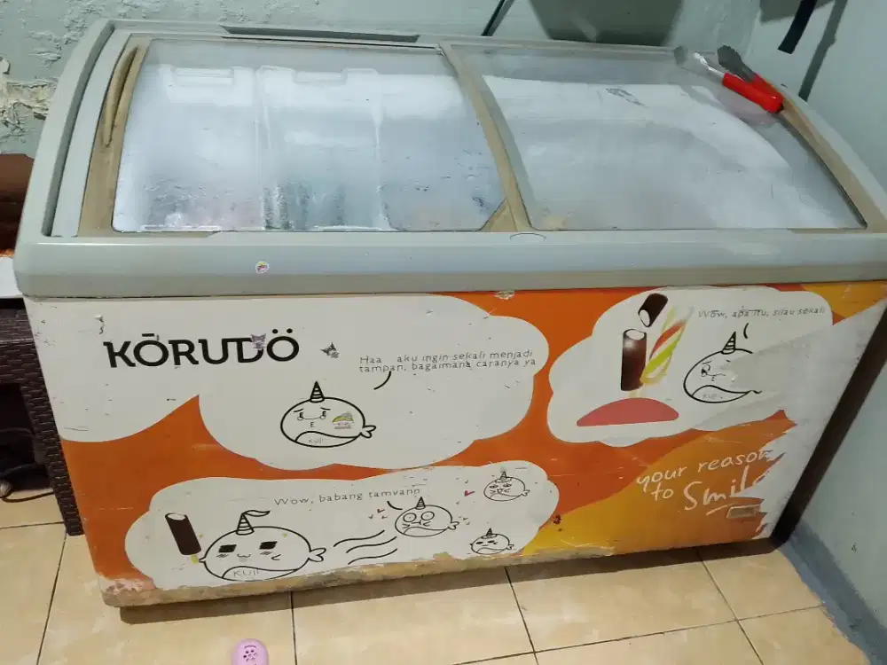 Freezer sleding