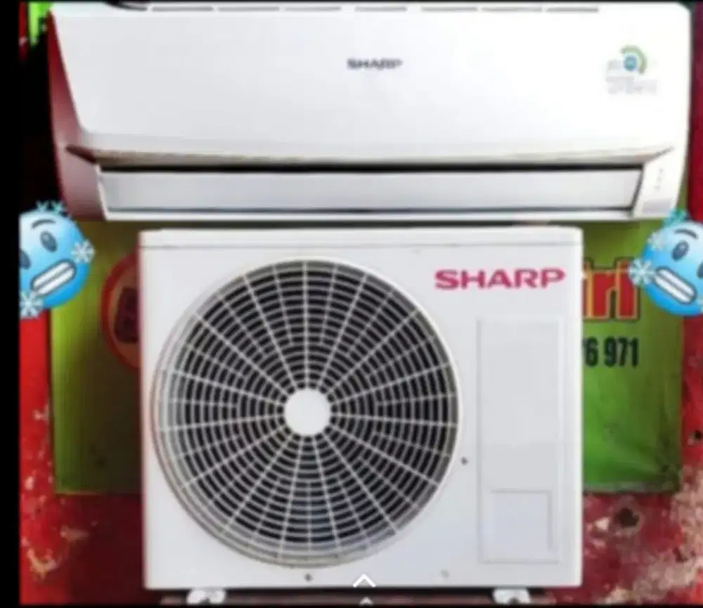 Jual ac sharp 1/2 pk lowat  330watt  95% ori semua