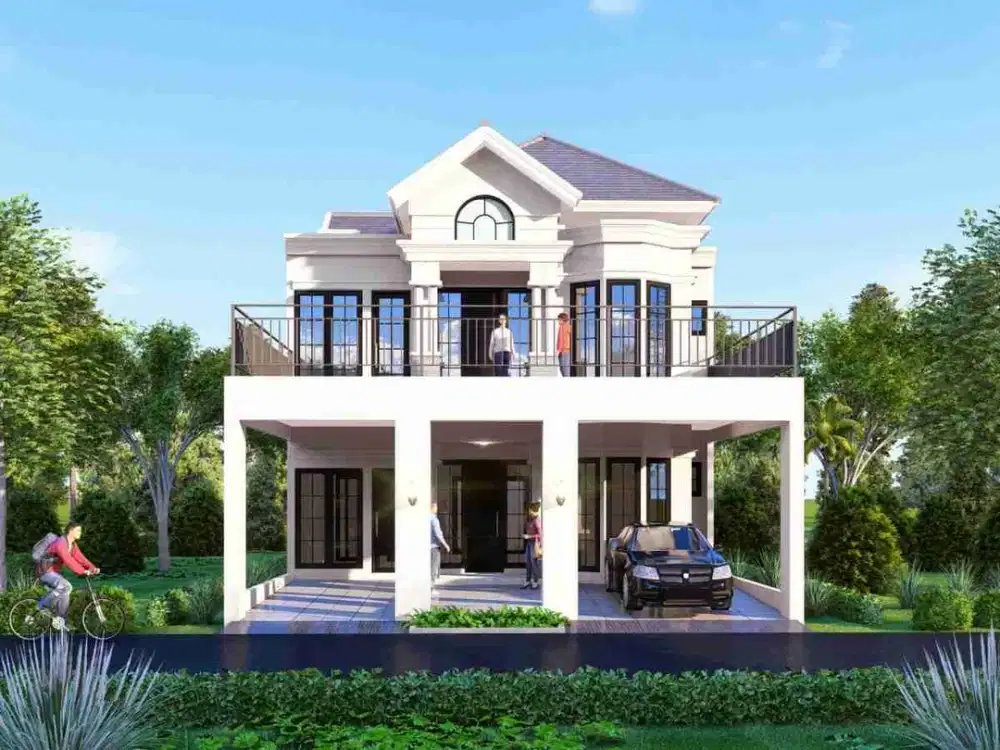 Rumah 2 Lantai Renovasi Total Sudah DAK Depan & Belakang di Cluster Tengah!