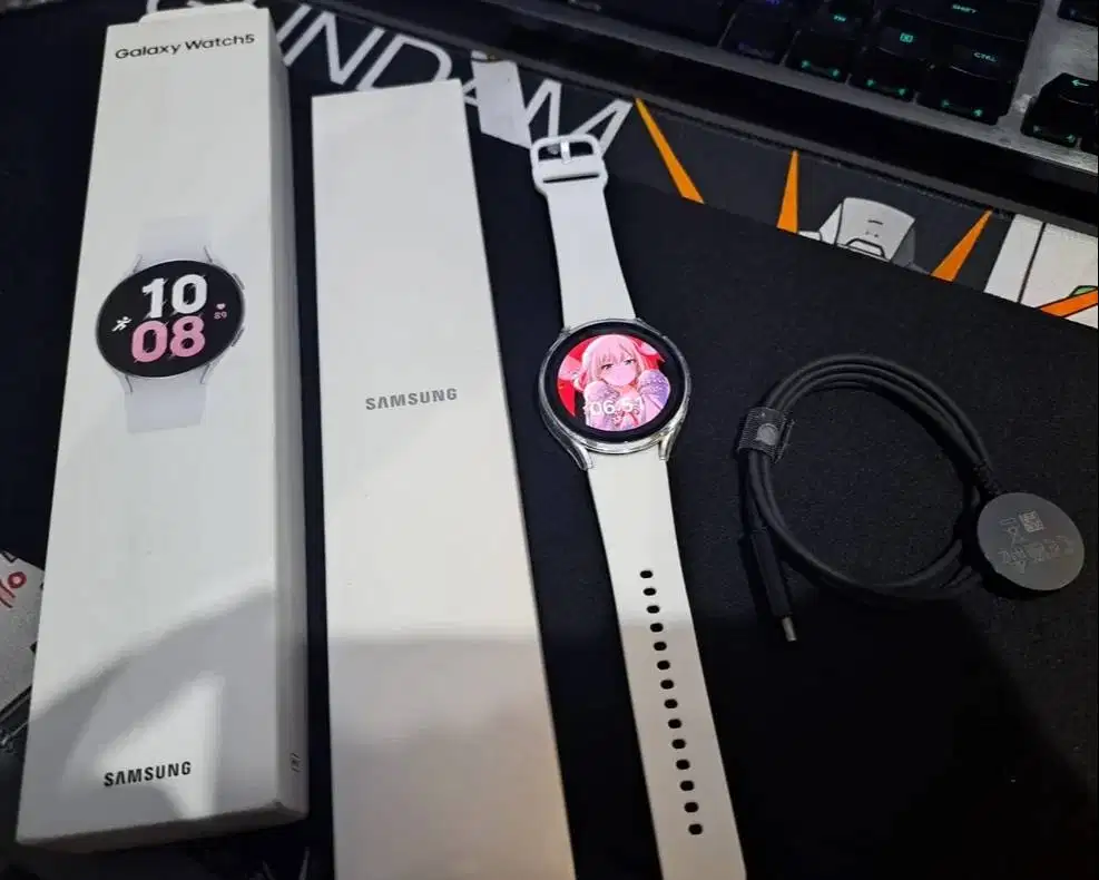 Samsung Galaxy Watch 5 44mm White – Fullset – Mulus