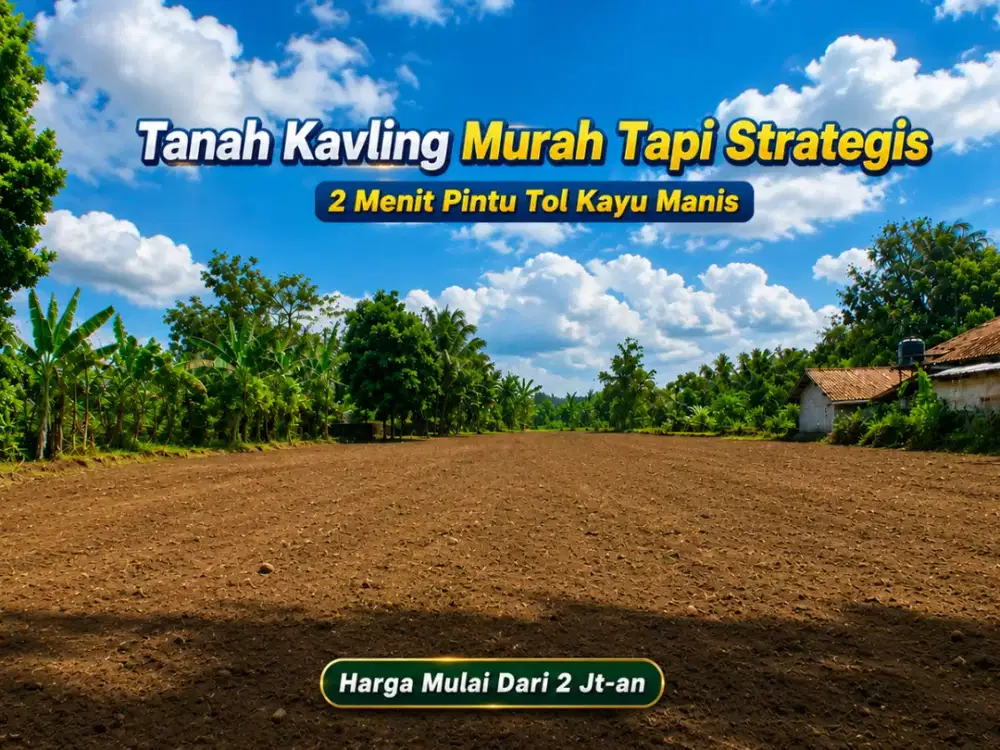 Dijual Murah Tanah Kavling Terbaik Di Tanah Sareal Bogor