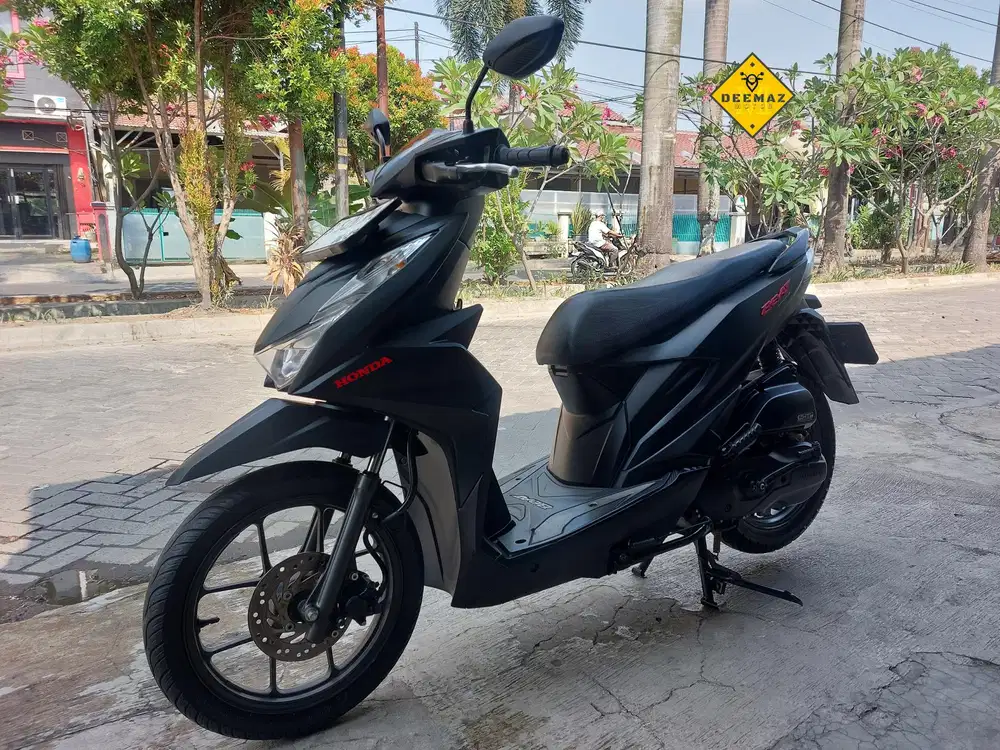 (DP 500)‼️ Plat B DKI JakBar Beat Deluxe CBS ISS Mulus 2024