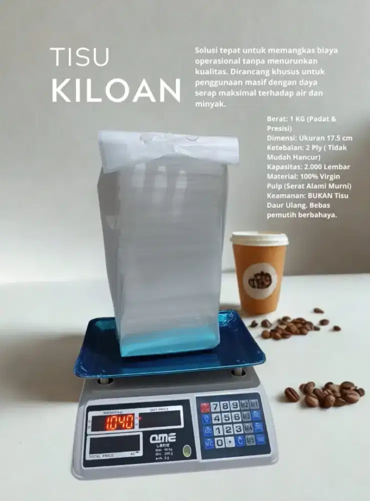 Grosir tisu kiloan .