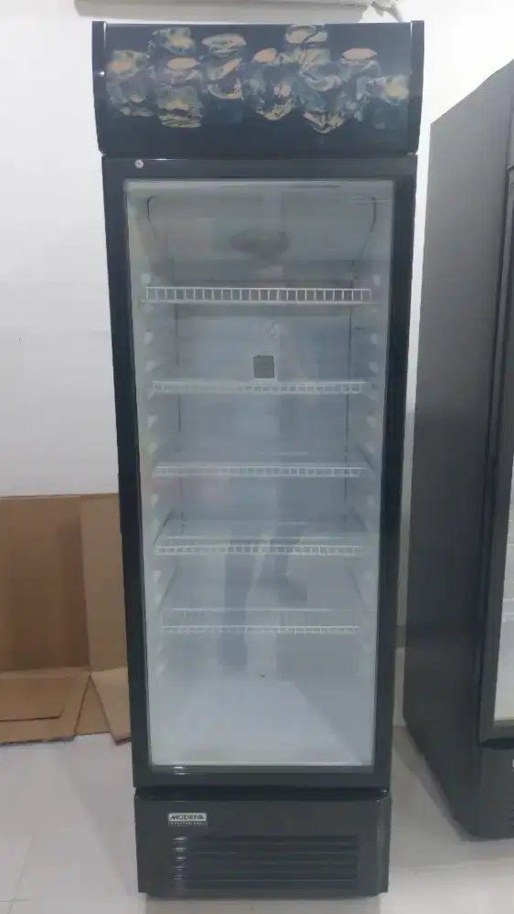 Modena showcase chiller 1 pintu SC1351 350L harga 3 juta