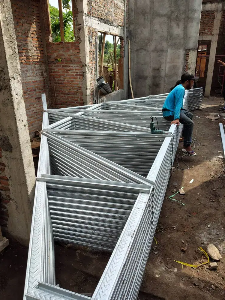 Jasa Pemasangan Baja Ringan BIMA TRUSS Konstruksi Kuat dan Awet GARANS