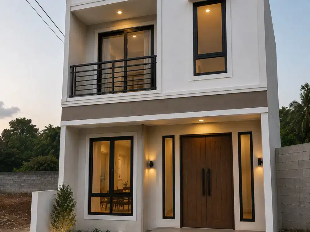 Rp395 Juta! Rumah 2 Lantai dengan Carport Mobil di Mampang