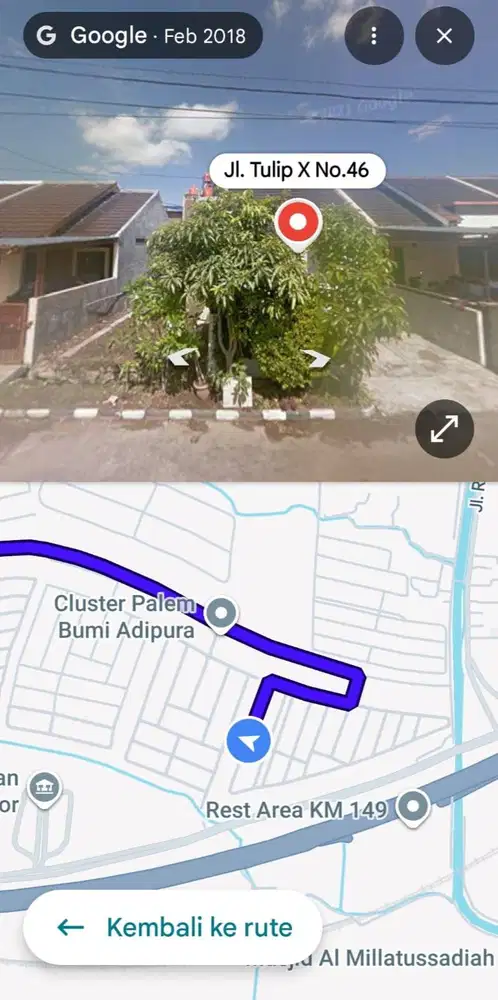 jual rumah cepat dan murah 90m2 adipura