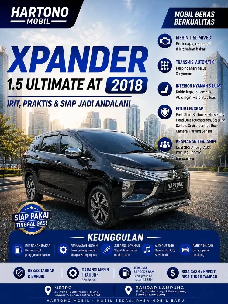 Xpander 1.5 Ultimate AT 2018