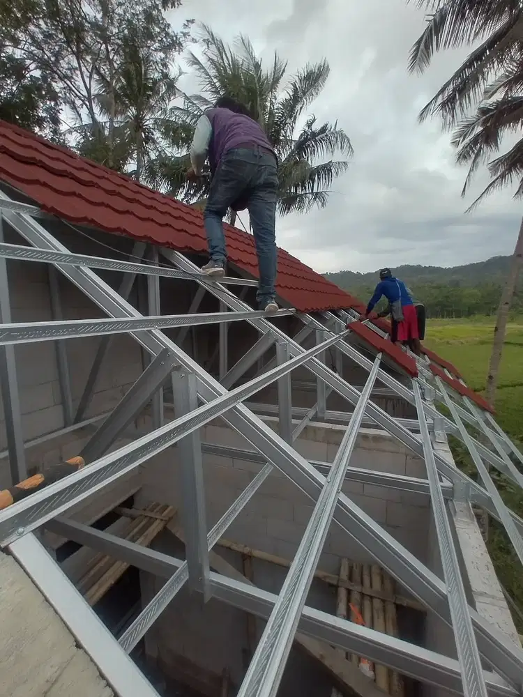 Pilih Baja Ringan BIMA TRUSS Pasti ATAP Rumah Anda Kuat