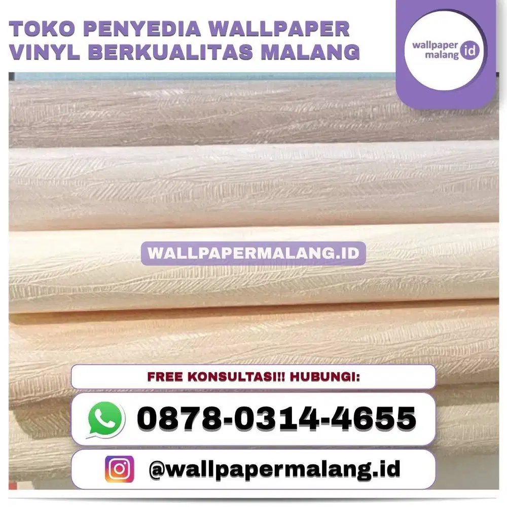 Toko penyedia wallpaper vinyl berkualitas malang
