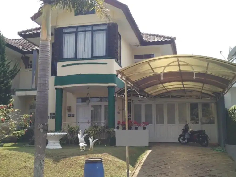 Dijual rumah villa di komplek graha puspa jalan sersan bajuri cihideung