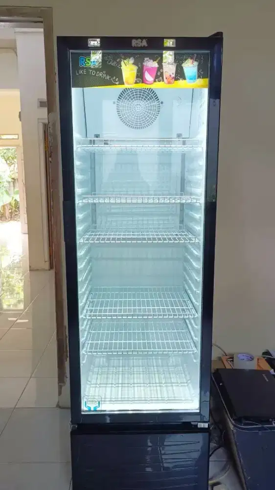 Jual kulkas showcase RSA 5  rak jumbo