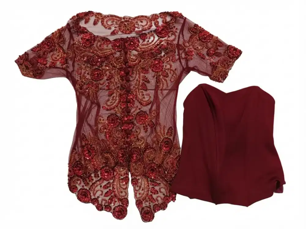 Kebaya manik manik custom