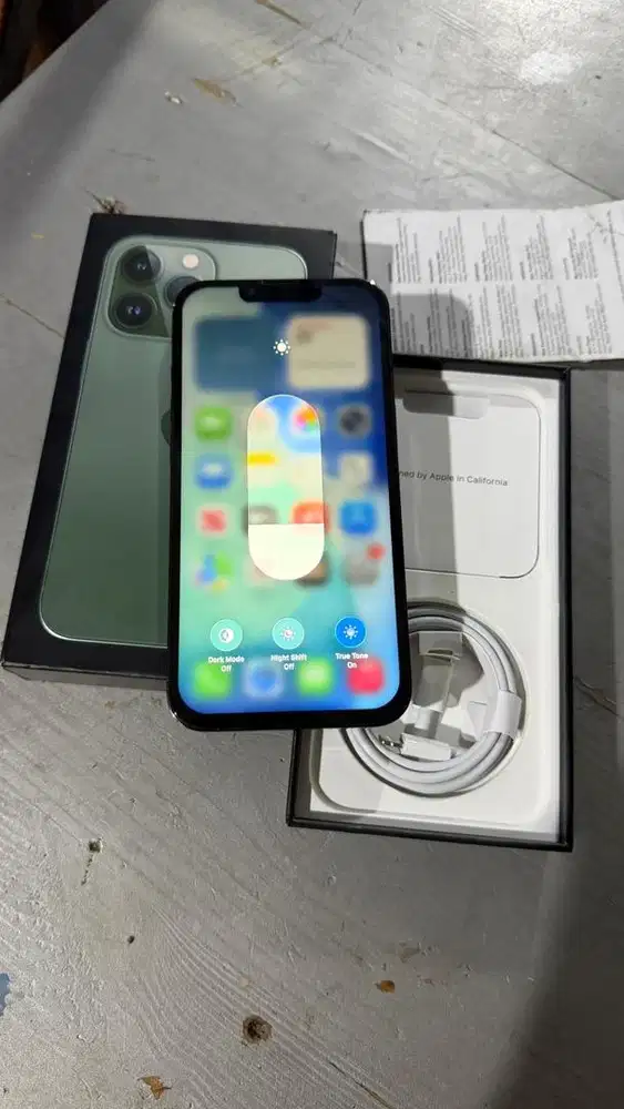 Iphone 13 Pro 256GB Green Resmi Ibox Lengkap