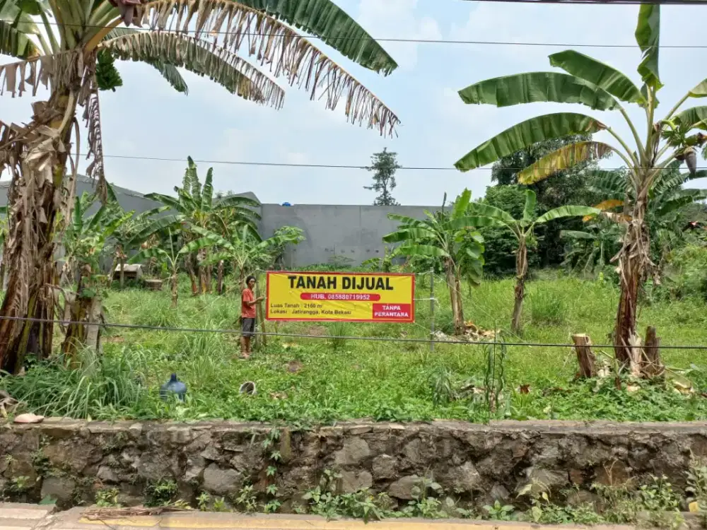 TANAH DIJUAL - JATIRANGGA BEKASI