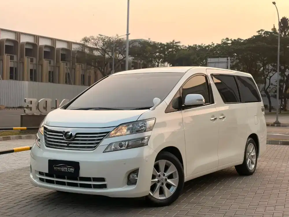BEST CONDITION!! Toyota Vellfire Z 2.4 A/T 2011